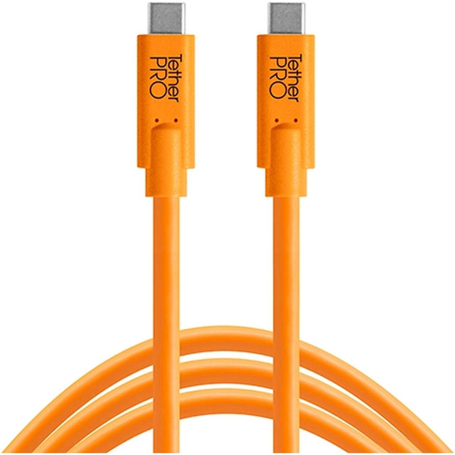 TetherTools TetherPro USB-C To USB-C 15' (4.6m) Black