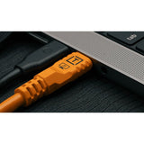 TetherTools TetherPro Optima 10G USB-C 15' (4.6m) Straight To Right H - image 2 of 3