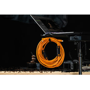 TetherTools TetherPro Optima 10G USB-C 31' (9.4m) Straight To Right H
