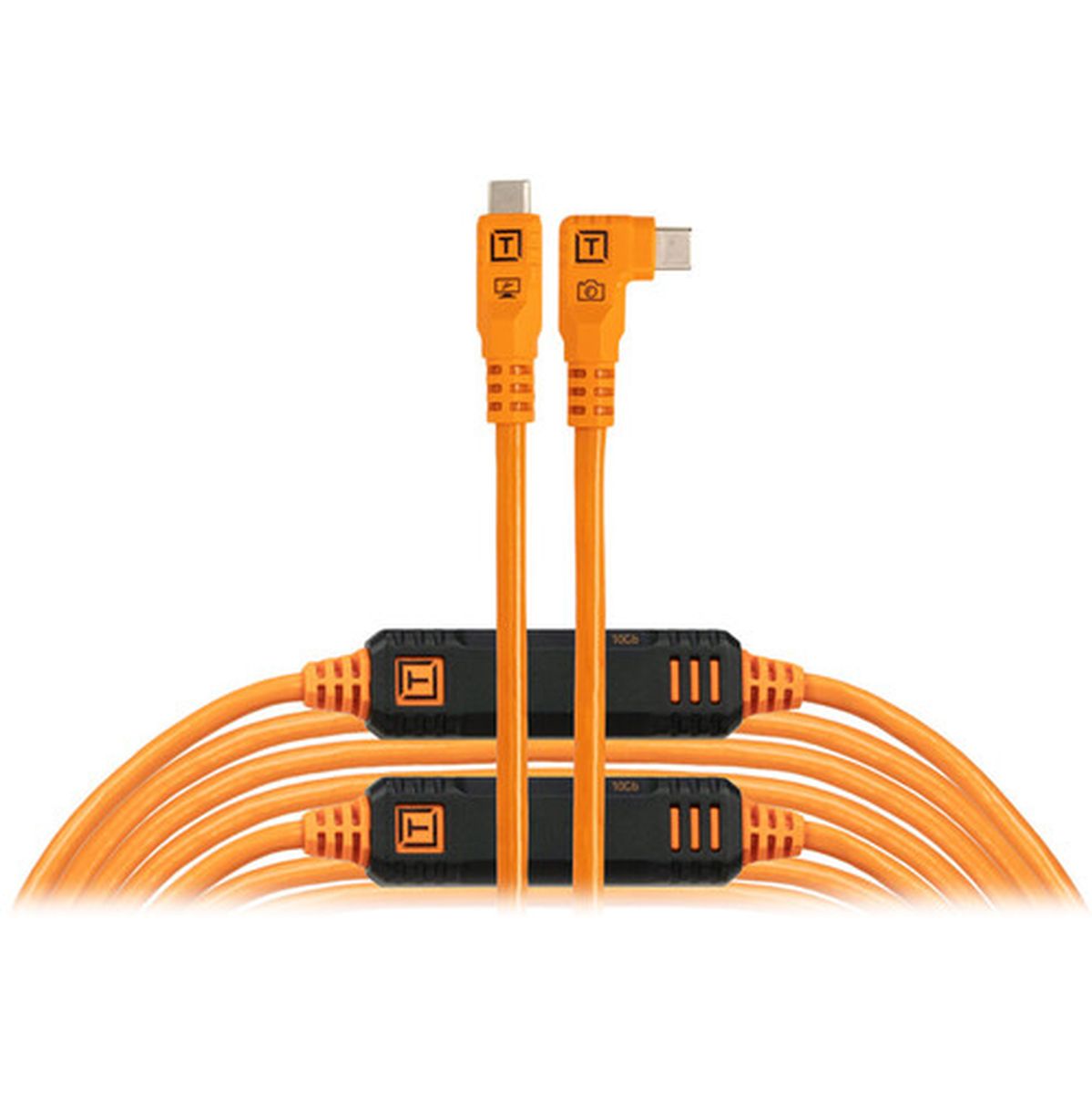 TetherTools TetherPro Optima 10G USB-C 31' (9.4m) Straight To Right H - image 2 of 4