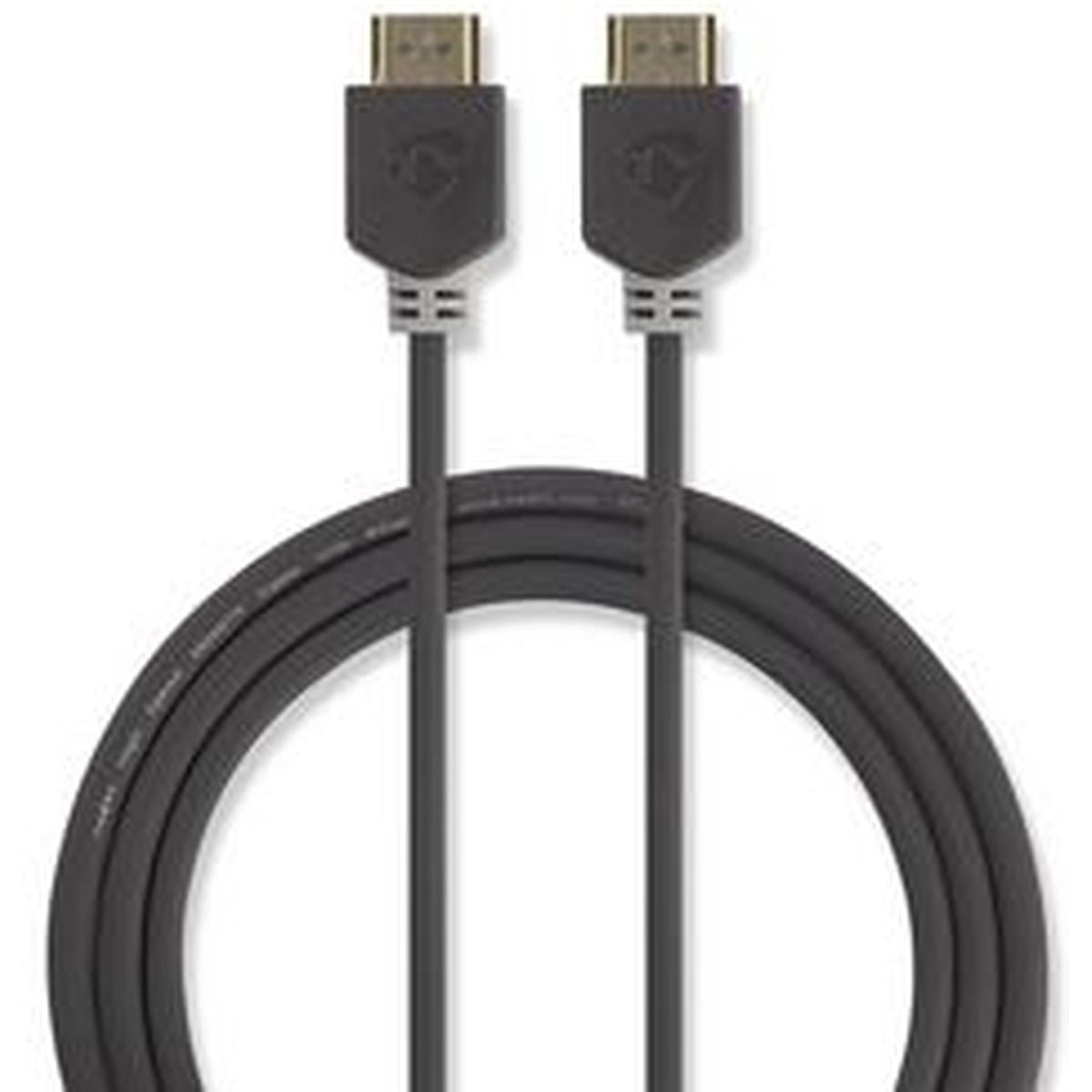 Nedis Ultra HS HDMI-CBL HDMI-Conn-HDMI-Conn 2.00m GY - image 2 of 3