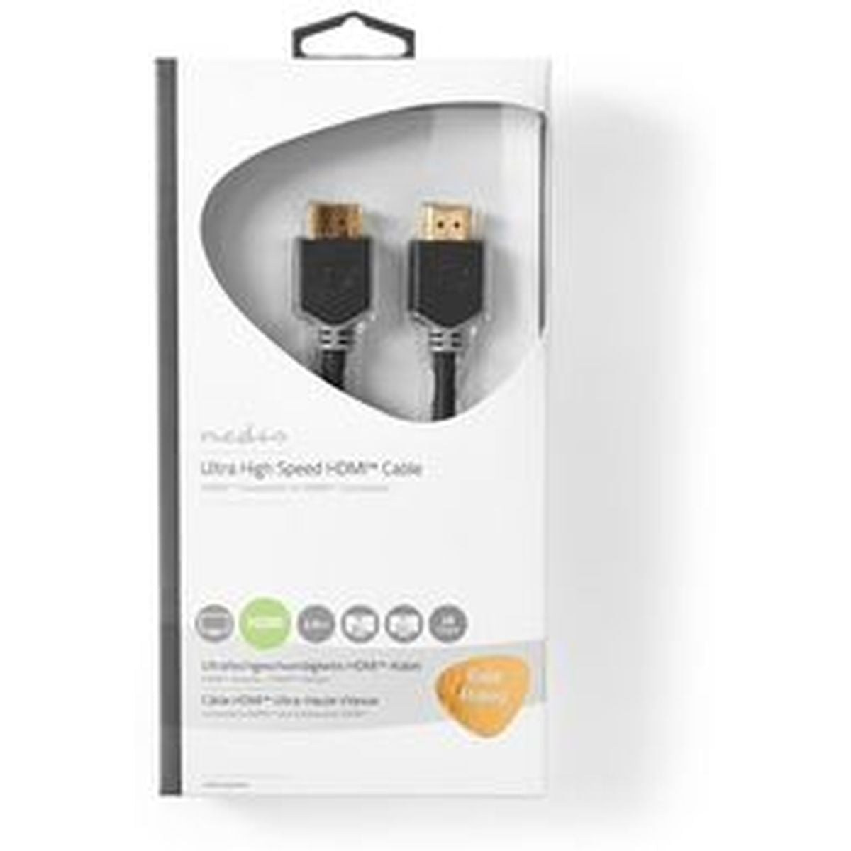 Nedis Ultra HS HDMI-CBL HDMI-Conn-HDMI-Conn 2.00m GY - image 3 of 3
