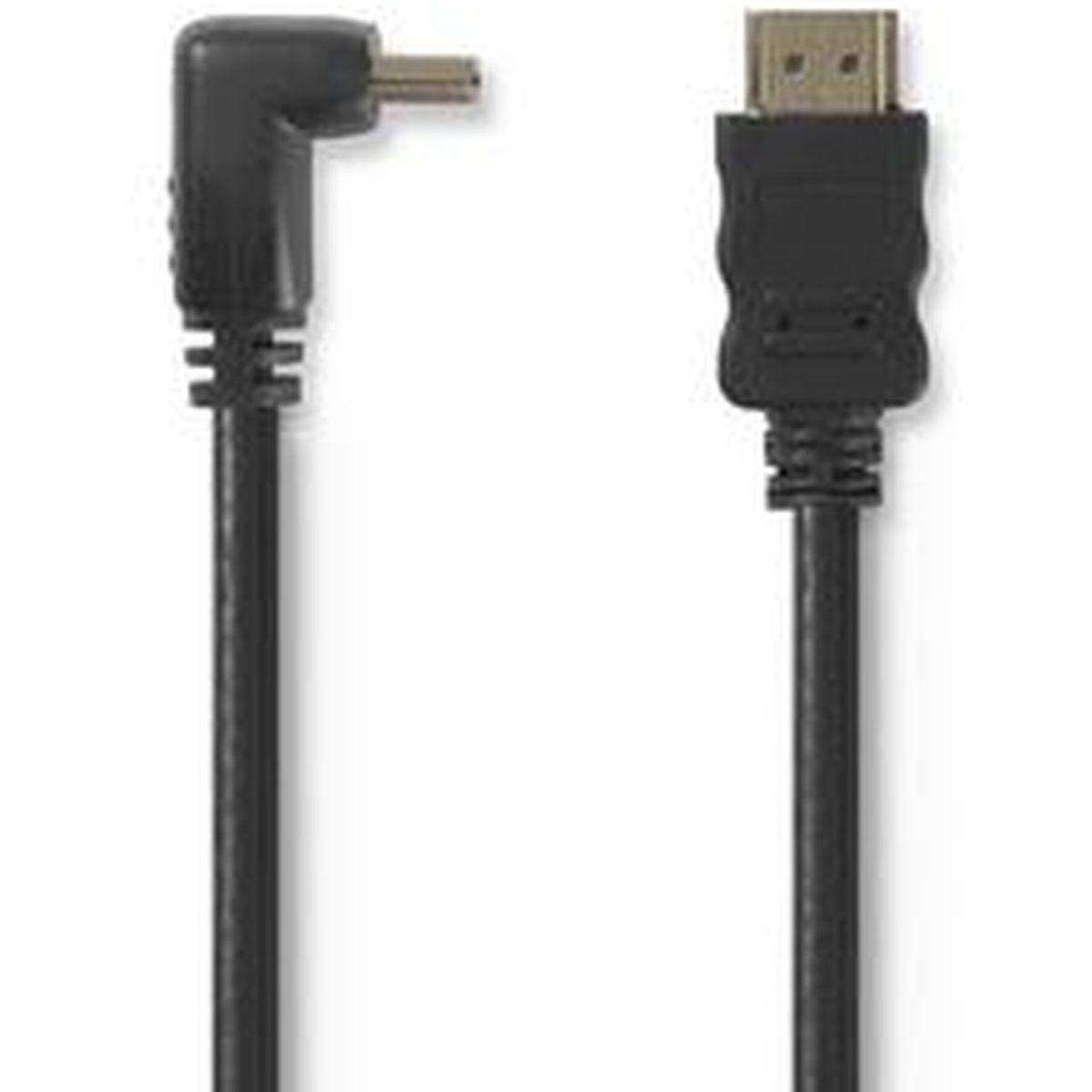 Nedis HS HDMI-CBL HDMI-Conn-HDMI-Conn 90 Angled 1.5m BK