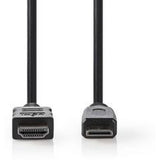 Nedis High Speed HDMI-CBL HDMI-Conn-HDMI-Miniconn 2m BK