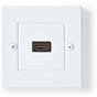 Nedis HDMI Wall Socket 1X HDMI Female 4K@60Hz HDMI Output Black 18 Gbps
