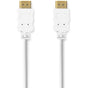Nedis High Speed HDMI-Cable 4K@60Hz Arc 18 Gbps 2.00 M Round PVC White Label