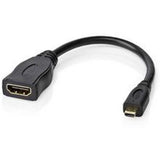 Nedis High Speed HDMI-CBL HDMI-Micro-Conn-HDMI F 0.2m BK - image 4 of 4