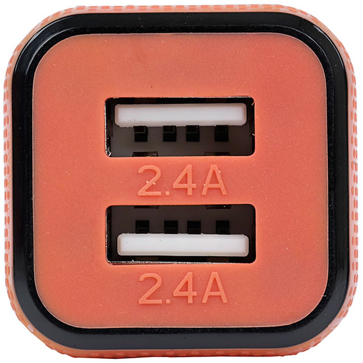 Caruba Duo USB Car Charger 4.8 Amp Black/Red - image 2 of 3