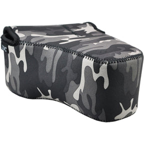 JJC OC-MC1GR Neoprene Camera Cover - Camouflage Grey