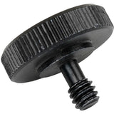 Caruba Adapterschroef 1/4"M - 1/4"F w/ Metalen Grip - Black