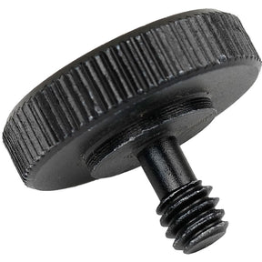 Caruba Adapterschroef 1/4"M - 1/4"F w/ Metalen Grip - Black