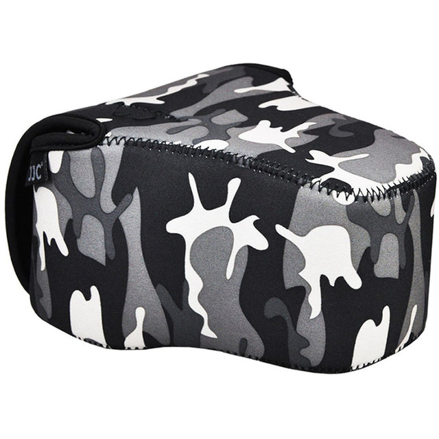 JJC OC-MC0GR Neoprene Camera Cover - Camouflage Grey