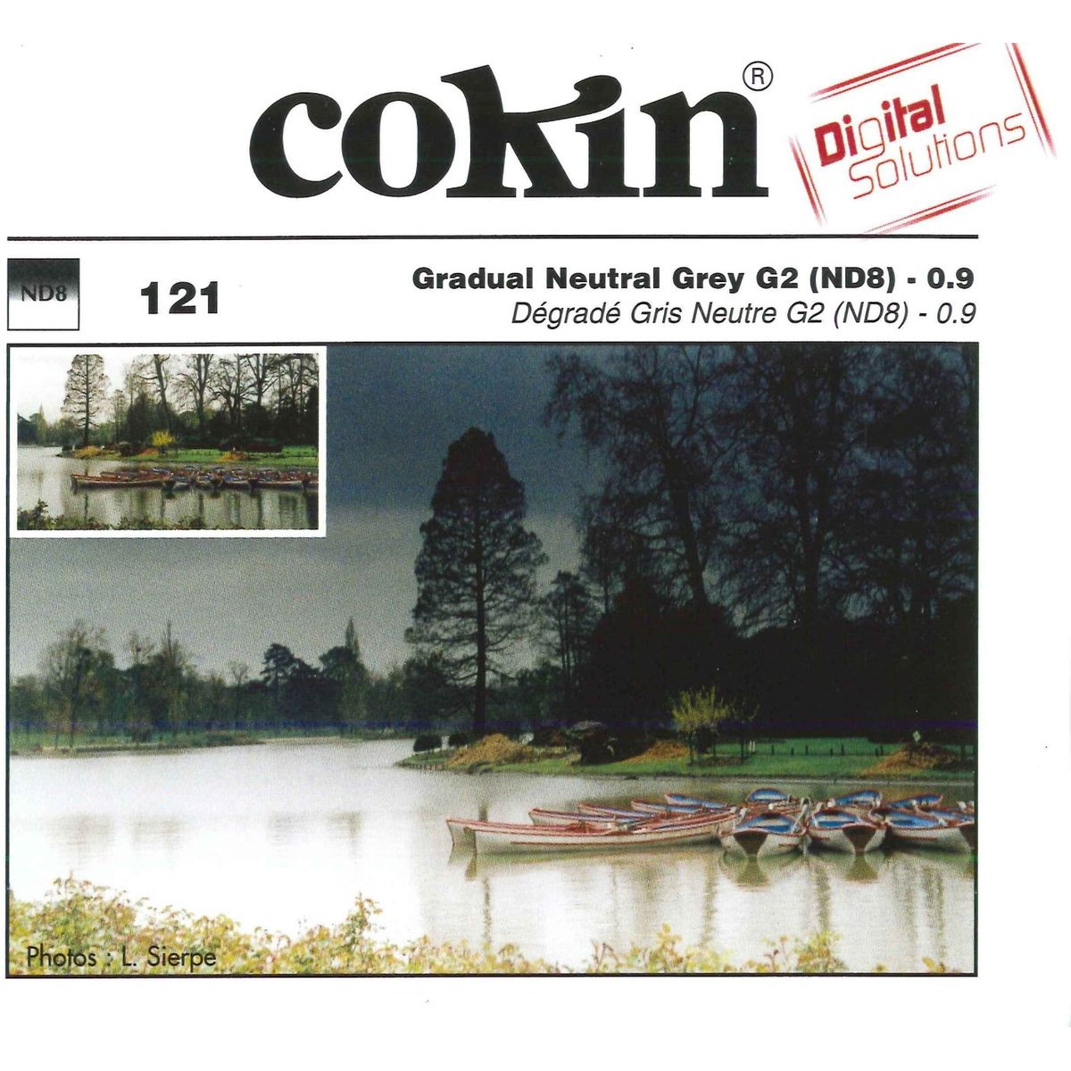 Cokin Filter A121 Grad Neutral Grey G2 (ND8) (0.9)