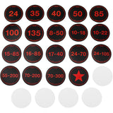 Caruba Writable Rear Lens Cap Kit Canon (4 Pieces) - image 3 of 5