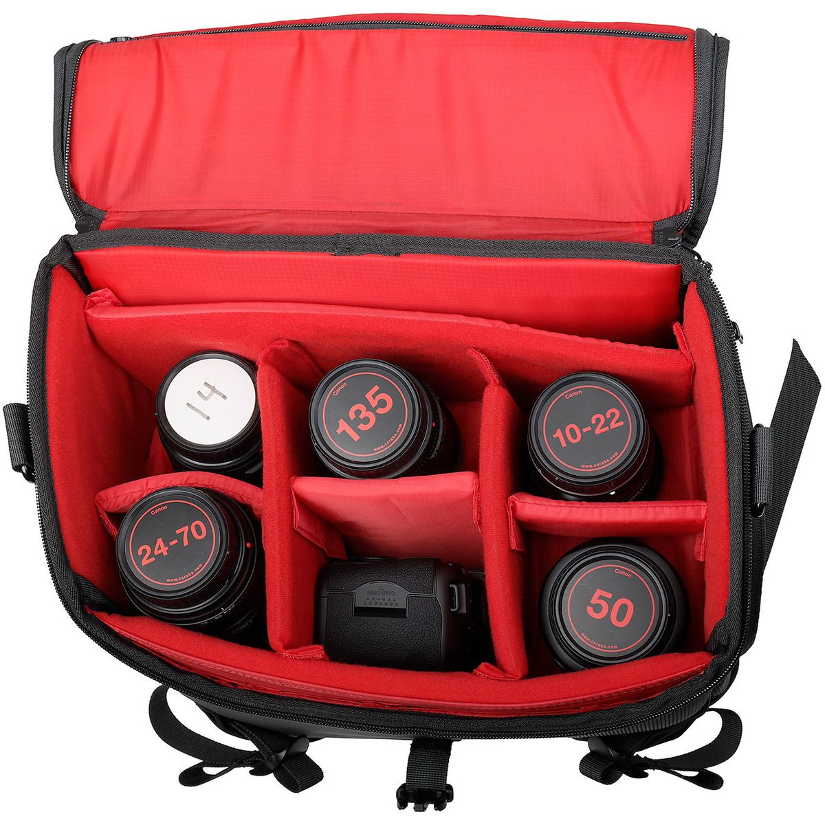 Caruba Writable Rear Lens Cap Kit Canon (4 Pieces) - image 4 of 5