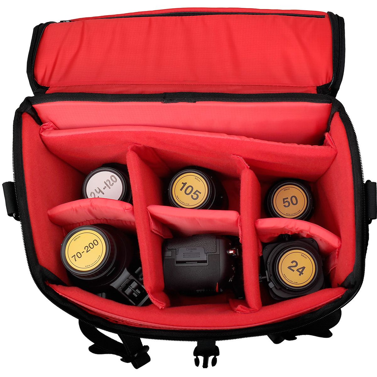 Caruba Writable Rear Lens Cap Kit Nikon (4 Pieces) - image 4 of 5