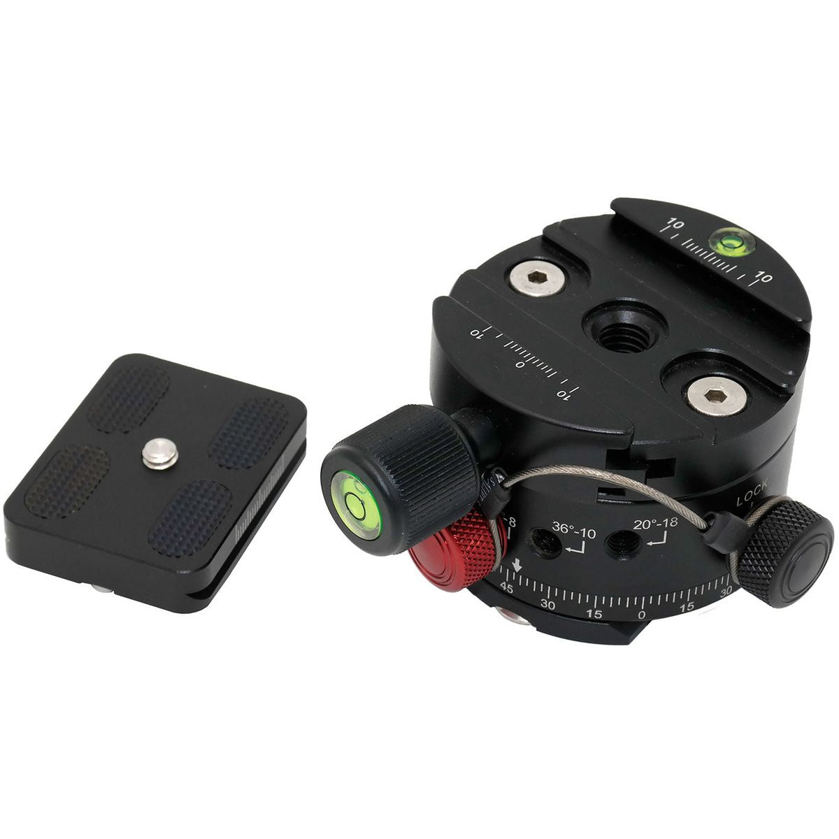Caruba Panoramakop Kliksysteem Double Quick Release (DH 60) - image 4 of 5
