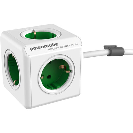 Allocacoc PowerCube Extended Green 1.5m Cable - image 2 of 2