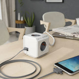 Allocacoc PowerCube Extended USB Blue 1.5m Cable - image 2 of 3