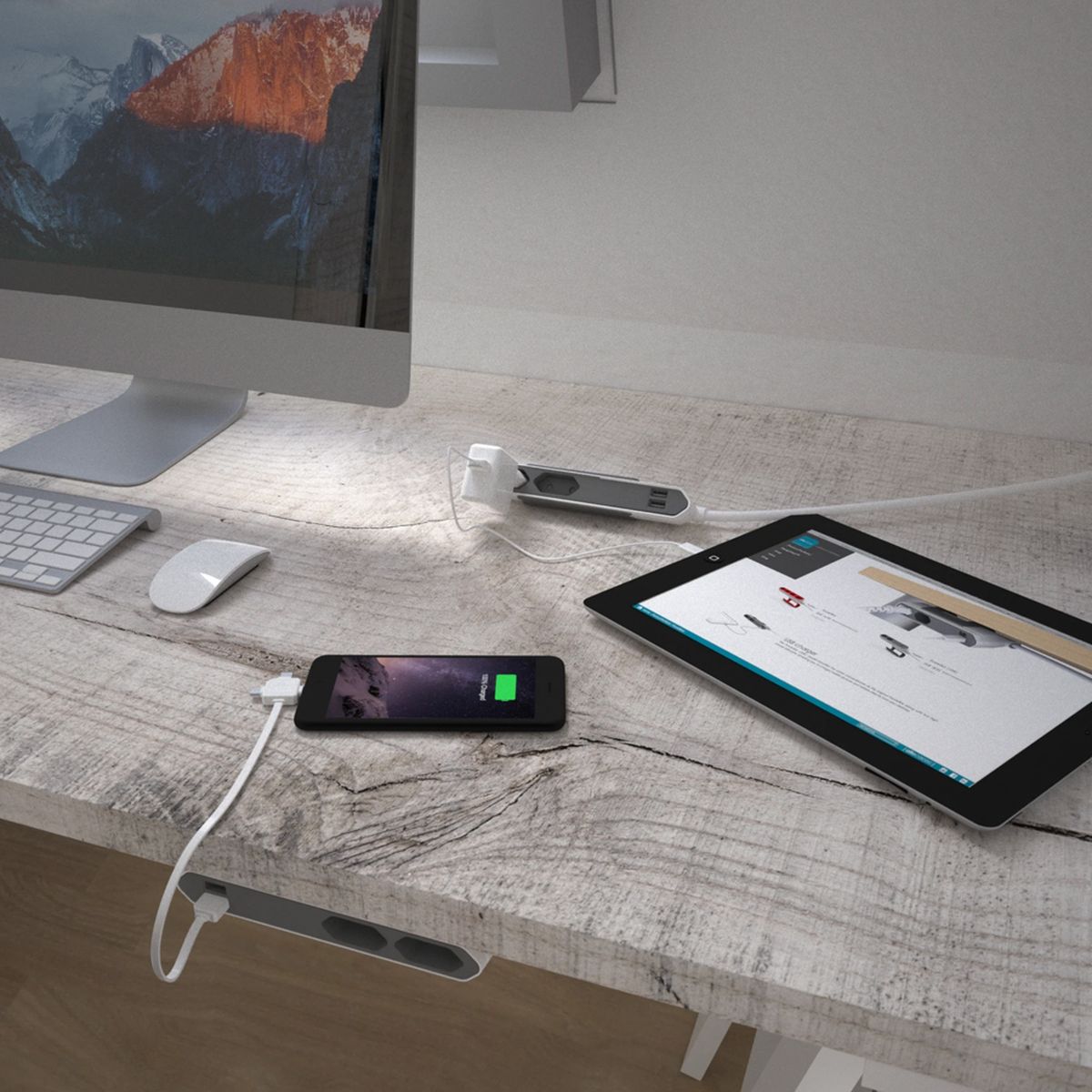 Allocacoc Powerbar USB EU