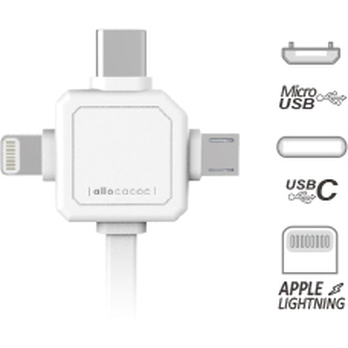 Allocacoc USB Cable | USB-C Black - image 2 of 2