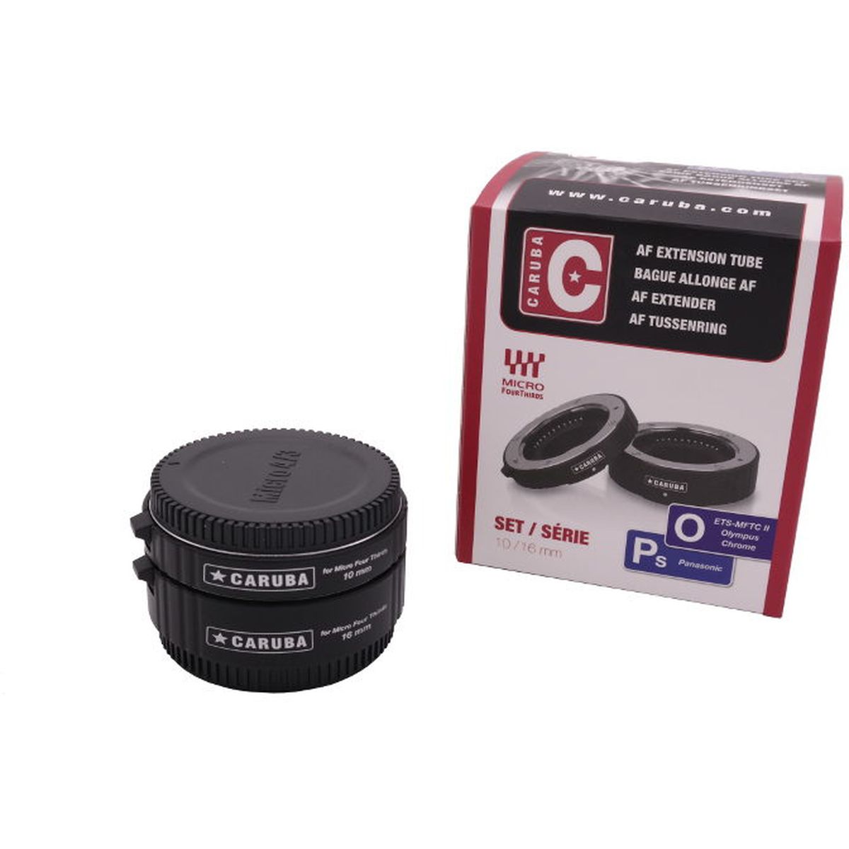 Caruba Extension Tube Set Olympus MFT Chroom (Versie II) - image 5 of 5