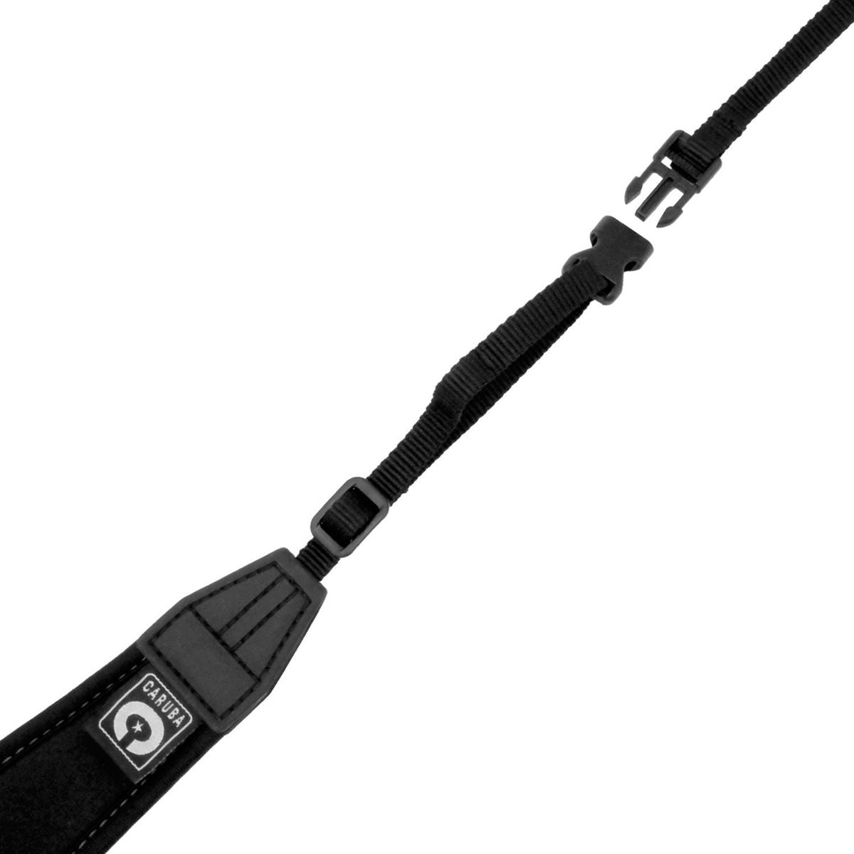 Caruba Camera Neckstrap Extra Long + Quick Rel (Black+red) - image 4 of 5