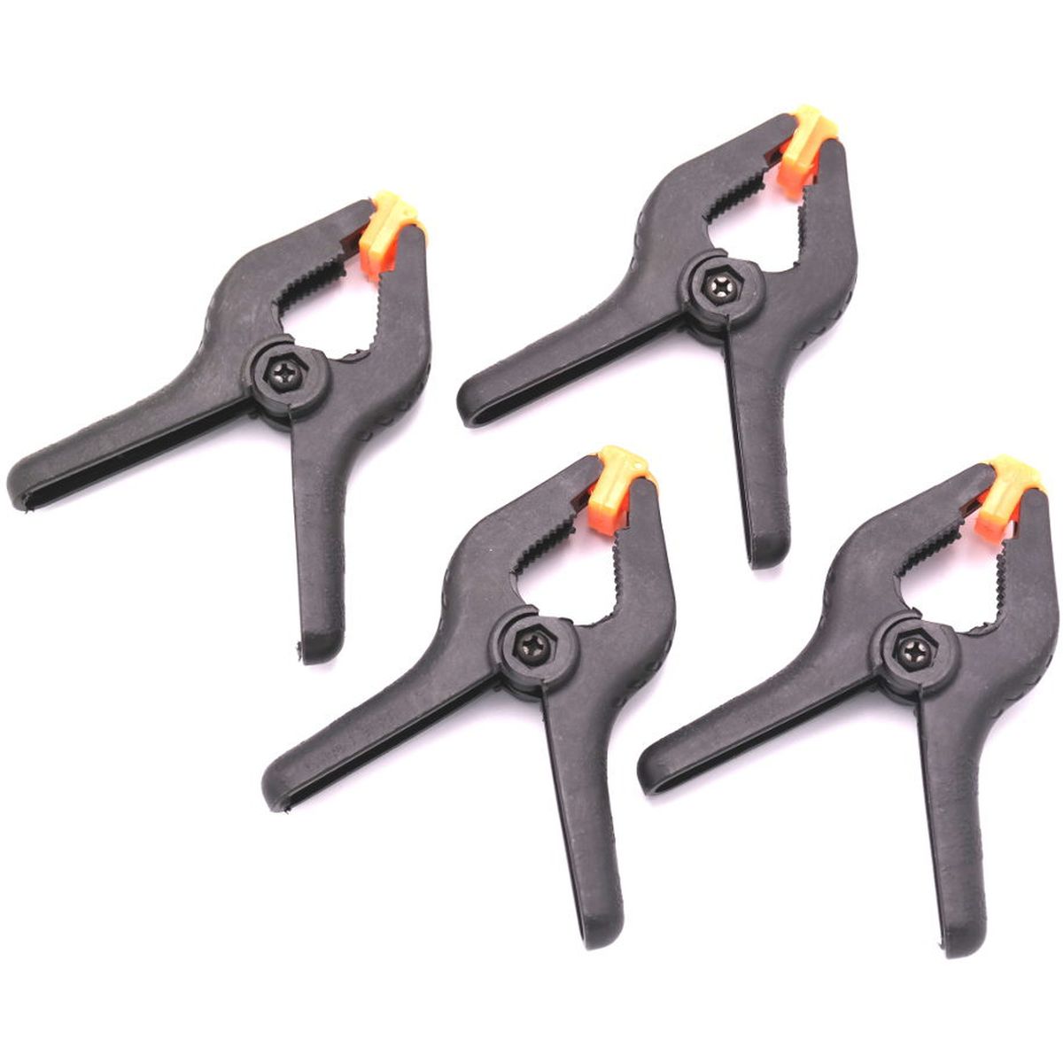 Caruba Background Clamp Black/Orange Small (4 Pieces) - image 2 of 2