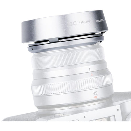JJC LH JXF35C Fuji Lens Hood Silver - image 3 of 3