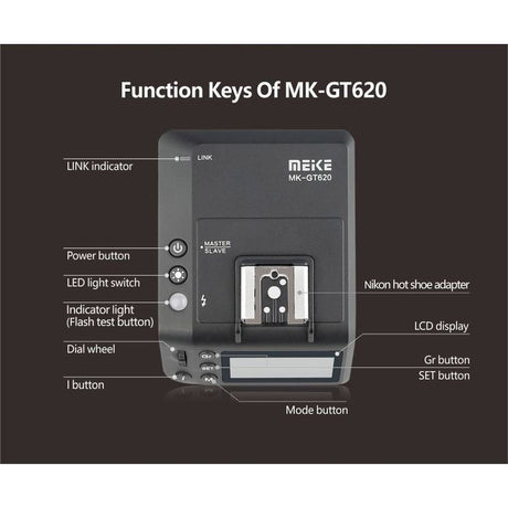 Meike MK GT620 TTL Transceiver Canon - image 2 of 2
