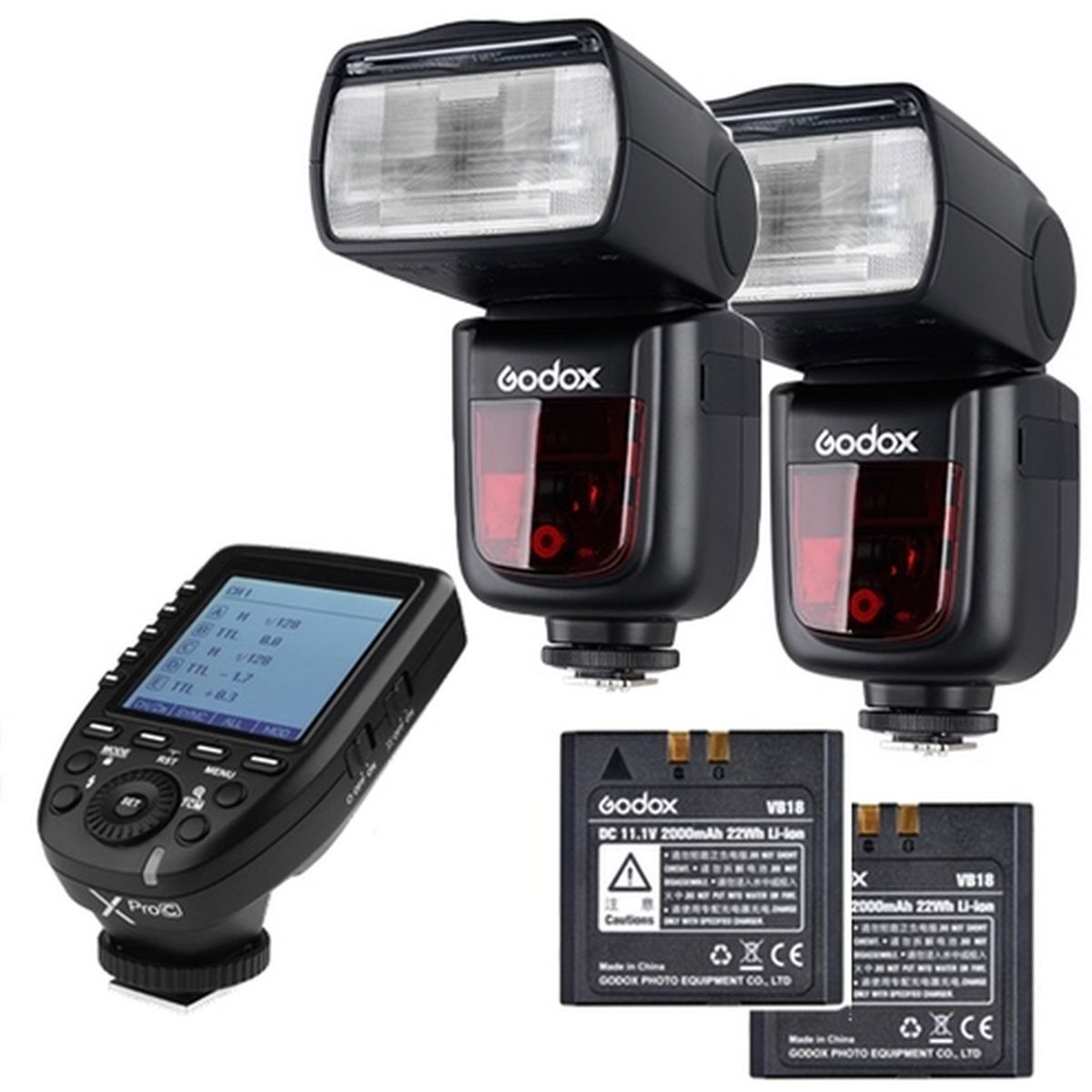Godox Speedlite V860II Canon X Pro Duo Kit