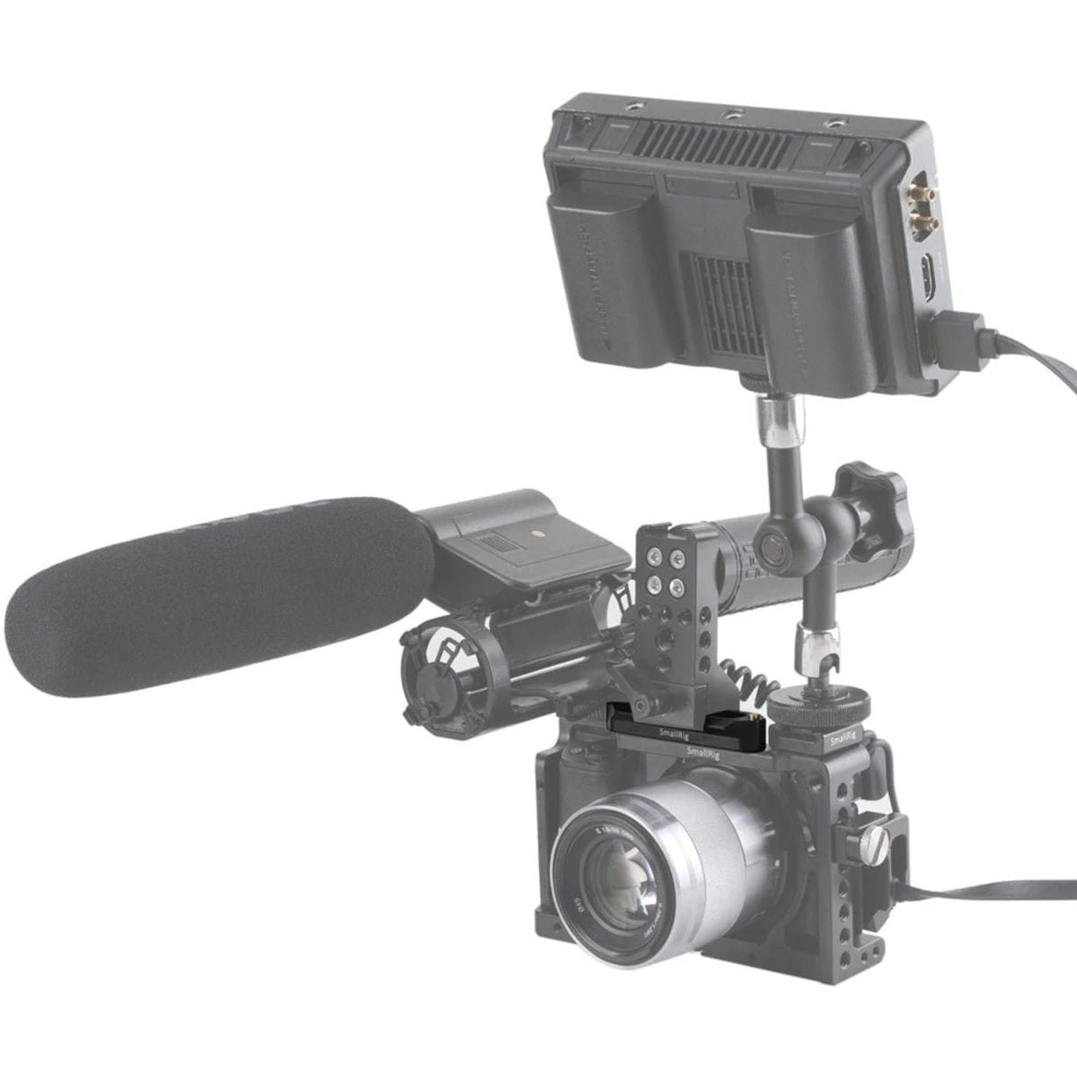 SmallRig 1195 Quick Release Safety Rail 7cm
