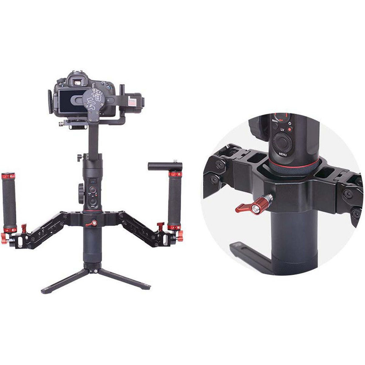 Caruba Alloy Spring Dual Handle For Ronin S/Zhiyun F/Eiyu - image 2 of 5