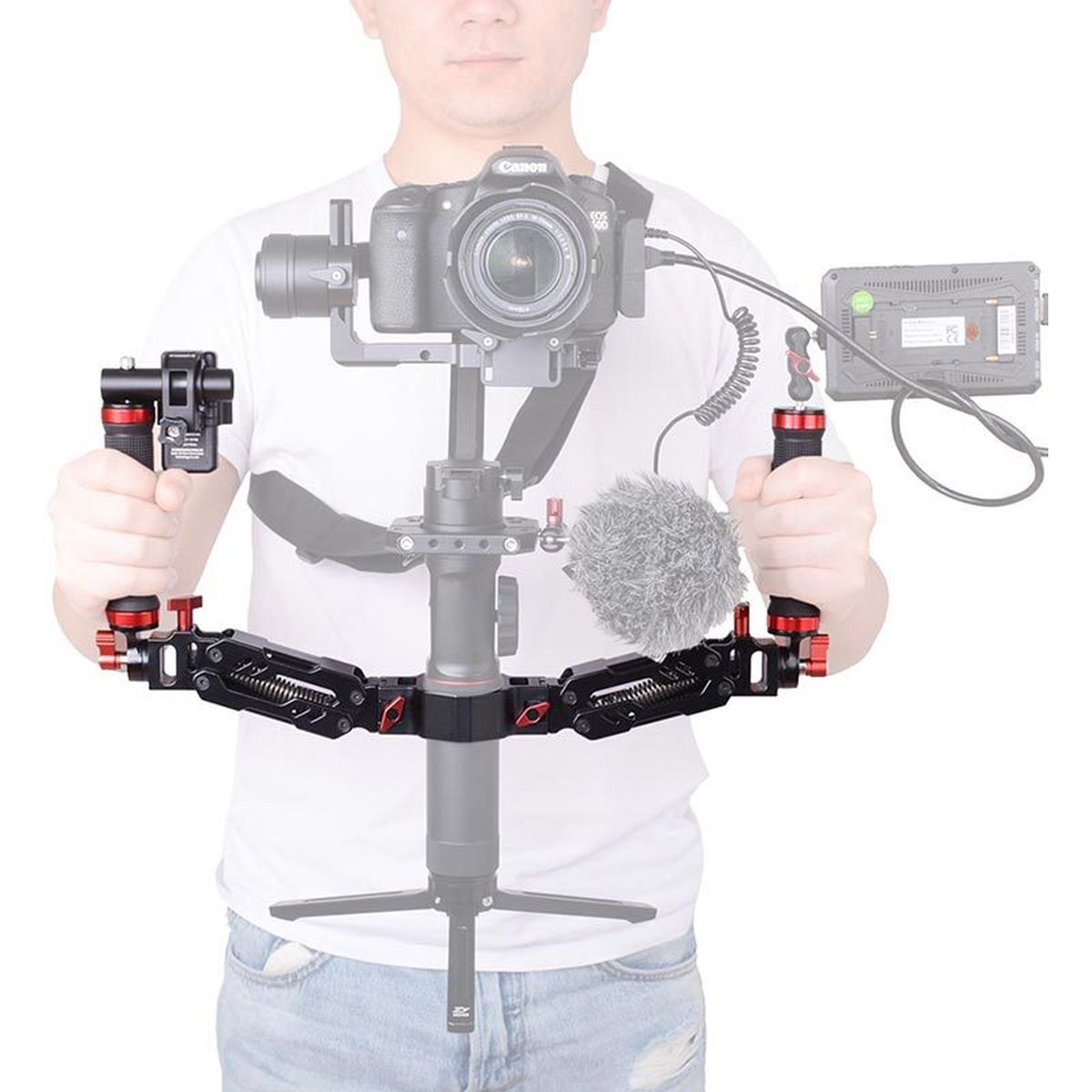 Caruba Alloy Spring Dual Handle For Ronin S/Zhiyun F/Eiyu - image 4 of 5