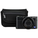 JJC OC R1BK Neoprene Compact Camera Pouch
