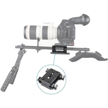 SmallRig 1798 Baseplate w/ Dual 15mm Rod Clamp - image 2 of 5