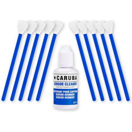Caruba APS-C Cleaning Swab Kit (10 Swabs 16mm + Fluid 30ml)