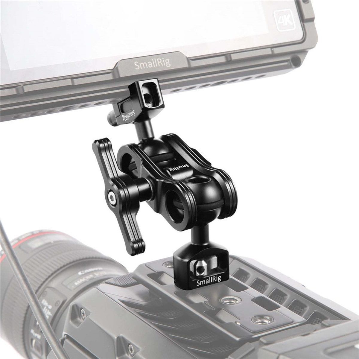 SmallRig 2071 Articulating Arm w/ Screw Ball Head Nato Clamp