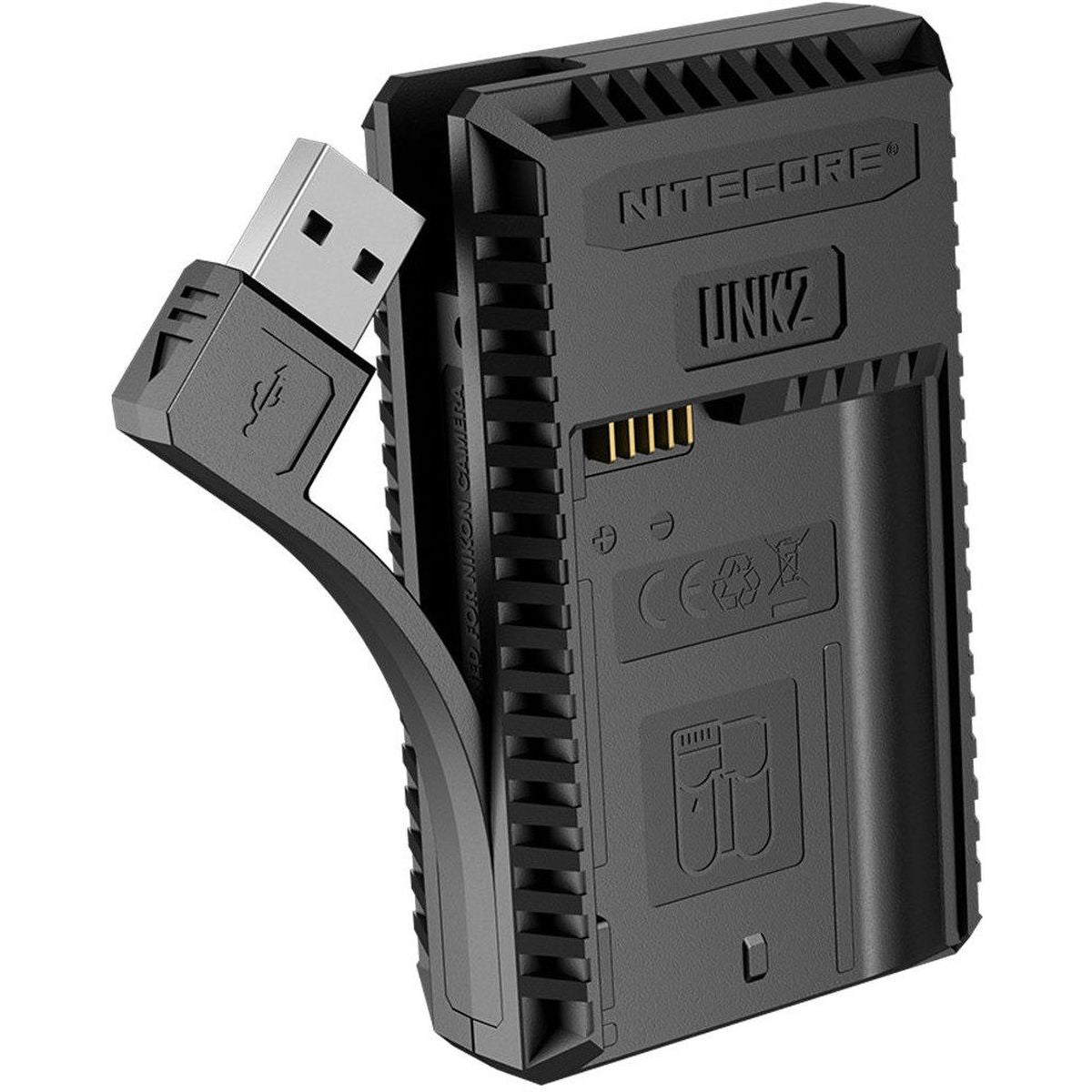 Nitecore UNK2 Compacte Double Charger For Nikon EN-EL15 + USB - image 3 of 3