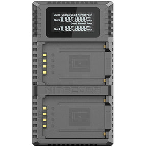Nitecore FX2 Pro Double Charger For Fujifilm NP-T125