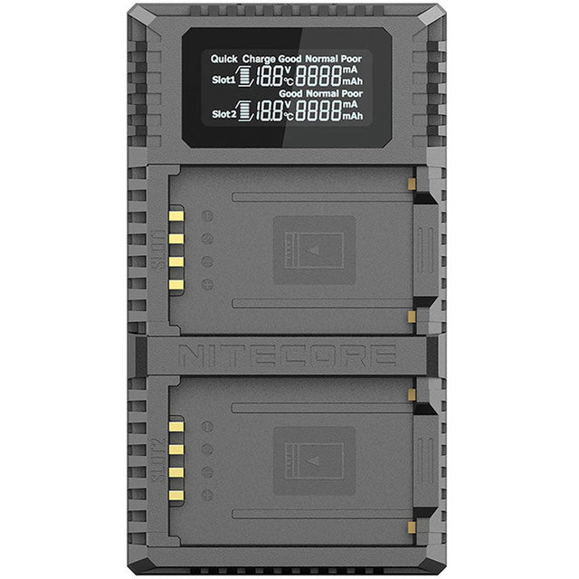 Nitecore FX2 Pro Double Charger For Fujifilm NP-T125