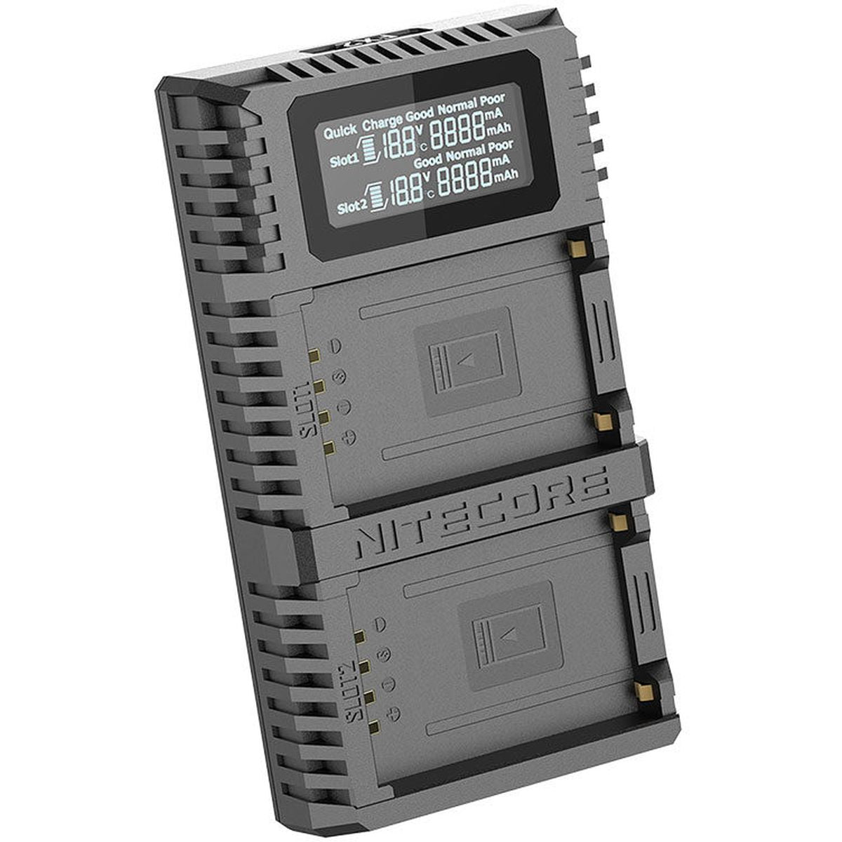 Nitecore FX2 Pro Double Charger For Fujifilm NP-T125 - image 2 of 5