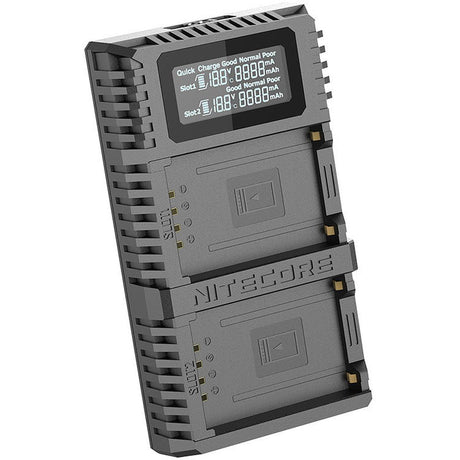 Nitecore FX2 Pro Double Charger For Fujifilm NP-T125 - image 2 of 5
