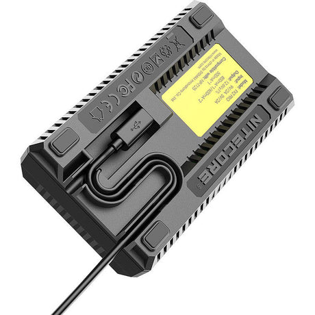 Nitecore FX2 Pro Double Charger For Fujifilm NP-T125 - image 4 of 5