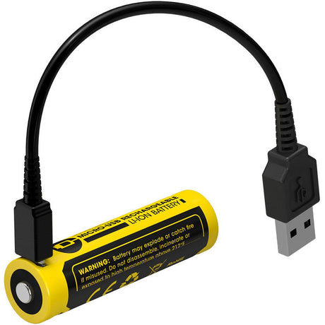 Nitecore NL1475R 750mAh 3.6VOLT + Micro USB Connection - image 2 of 3