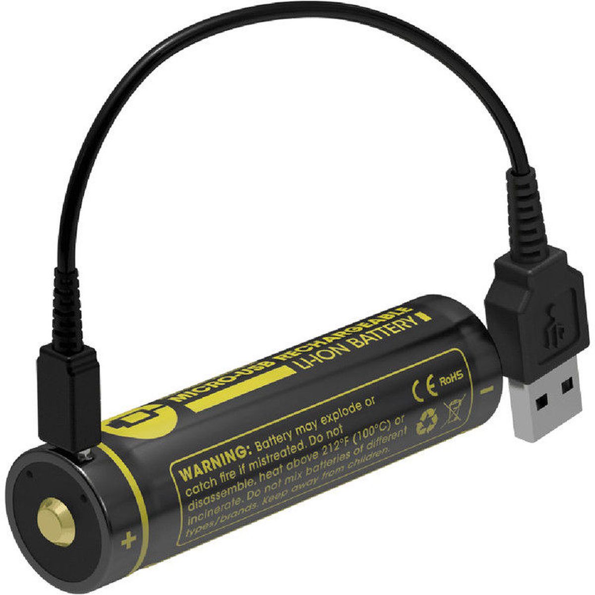 Nitecore NL1826R 2600mAh 3.6 Volt + Micro USB Connection - image 3 of 3
