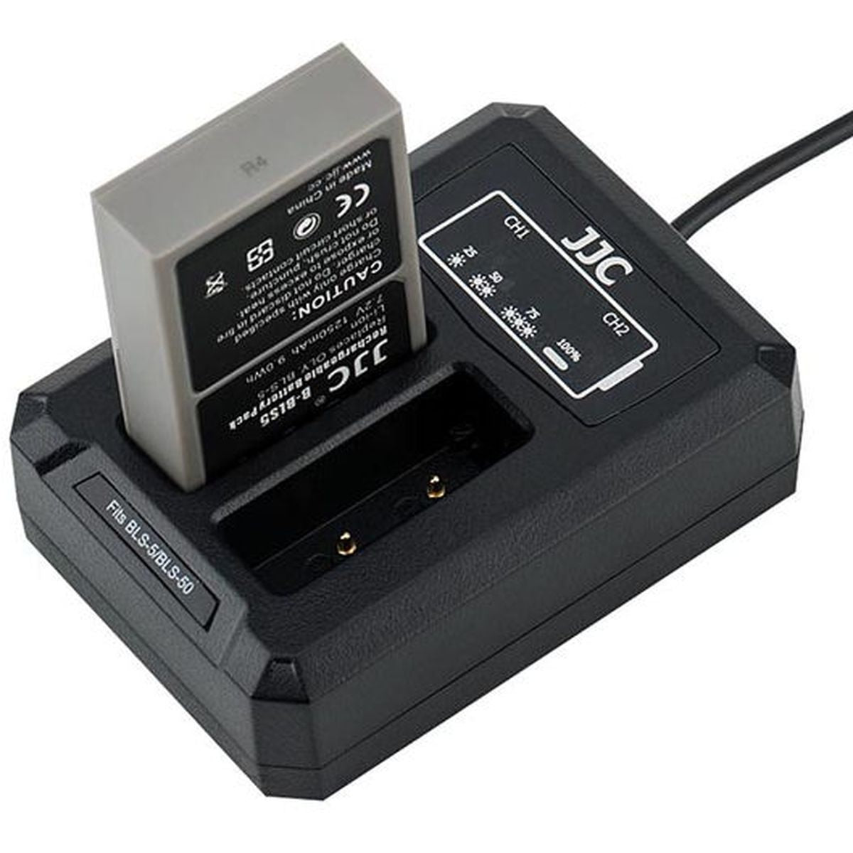 JJC DCH-BLS5 USB Dual Battery Charger For BLS-1/BLS-5/BLS-50 - image 5 of 5