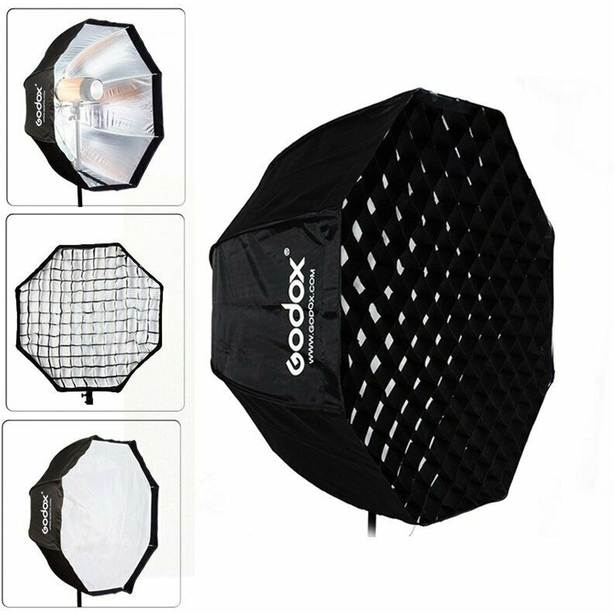 Godox Softbox w/ Umbrella Connection 95cm + Grid
