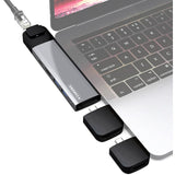 Caruba Multi-Functional 9-IN-1 USB-C Hub Space Grey - image 2 of 3