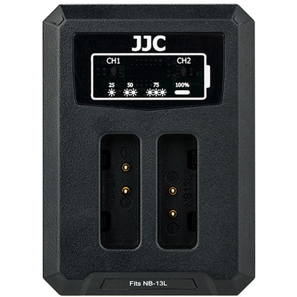 JJC DCH-NB13L USB Dual Batterycharger (For Canon NB-13L)